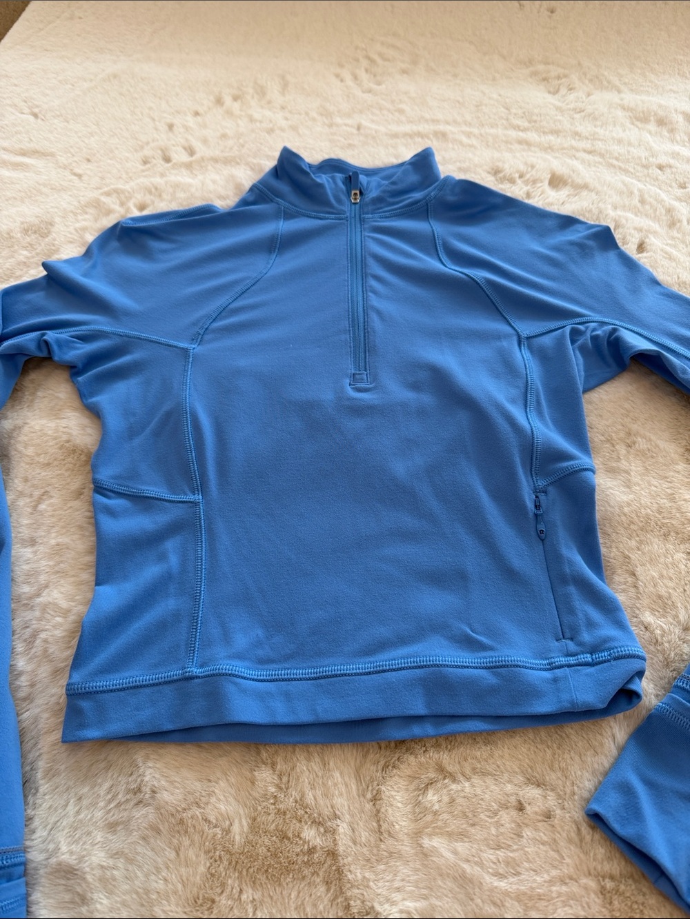 lululemon athletica Rulu Cropped Half Zip